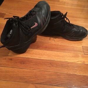 Old pair of Nike high tops